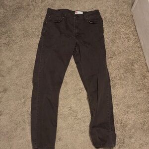 Wrangler Men's Dark Gray Slim Jeans